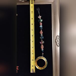 Elegant Multicolor Beaded Suncatcher